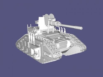 malcador aniquilador tanque brinquedos jogos 3d print model - Mito3D