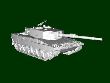 leopard 2a4 Toys Machinery 3d print model - Mito3D