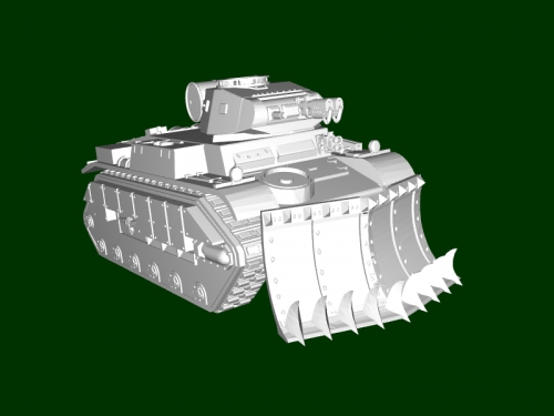 cehennem köpeği tank oyuncaklar oyunlar 3D print model - Mito3D