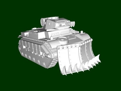 Cão Caça Inferno tanque brinquedos jogos 3d print model - Mito3D