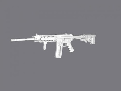 atk 556 rifle Toys Weapon 3d print model - Mito3D