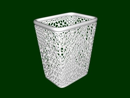trash bin Home Kitchen 3d print model - Mito3D