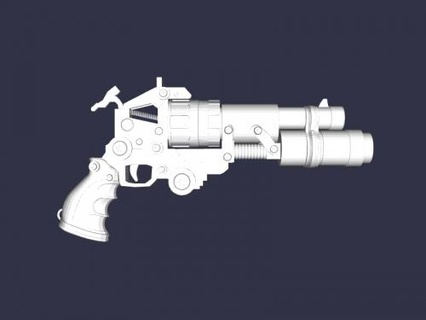 game pistol Toys Weapon 3d print model - Mito3D