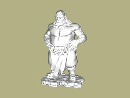 powerful ogre Toys Games 3d print model - Mito3D