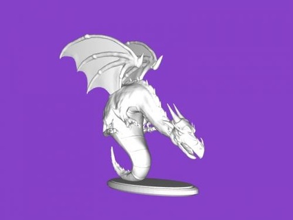 fat dragon Toys Games 3d print model - Mito3D