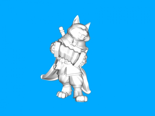 Barde Katze Spielzeuge Spiele 3D print model - Mito3D