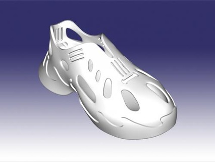 sneaker mode chaussures 3d print model - Mito3D