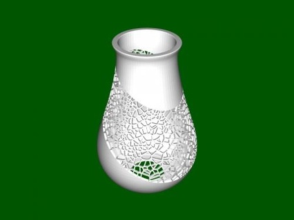 decorative vase Home Interior 3d print model - Mito3D