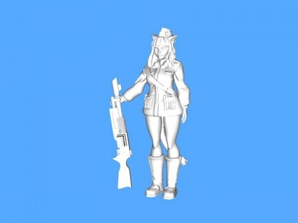 guardia invernale sentinella giocattoli cartoni animati 3d print model - Mito3D