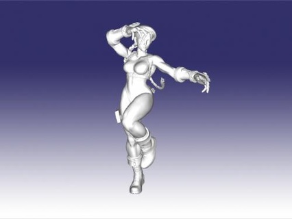 standing cammy Toys Games 3d print model - Mito3D