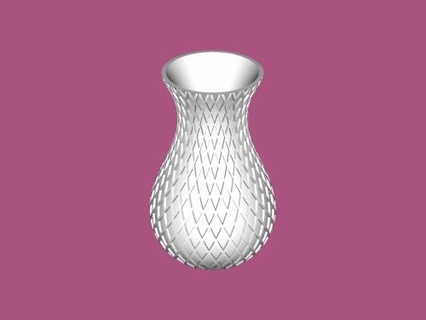 Facile vase Accueil maison intérieur 3d print model - Mito3D