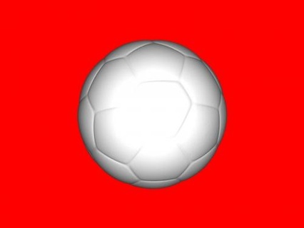 Fußball Ball Sport Zubehör 3d print model - Mito3D