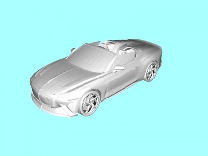 Bentley mulliner brinquedos maquinaria 3d print model - Mito3D