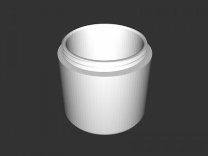 vaso coperchio casa cucina 3d print model - Mito3D