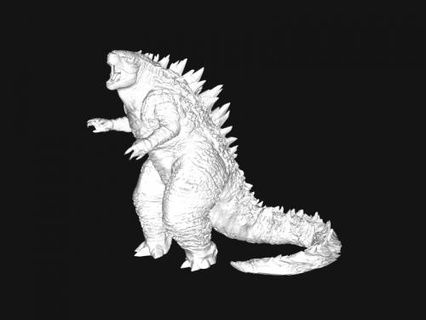 crescendo Godzilla brinquedos Filmes 3d print model - Mito3D