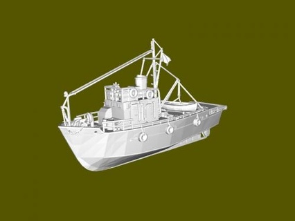 pêche bateau jouets machinerie 3d print model - Mito3D