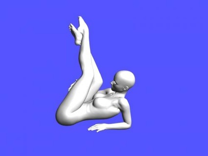 graceful woman Toys People 3d print model - Mito3D