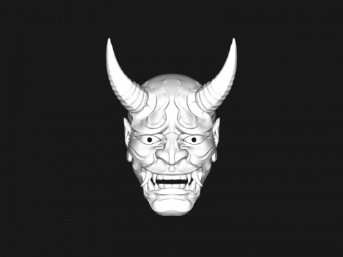 Theater Maske Mode Zubehör 3D print model - Mito3D