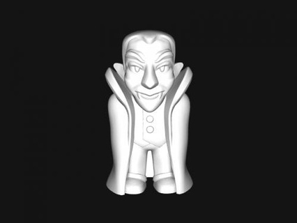 Dracula Spielzeuge Cartoons 3d print model - Mito3D