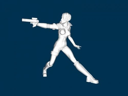 shooting Toys People 3d print model - Mito3D