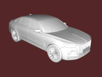 Hongqi h9 juguetes maquinaria 3d print model - Mito3D