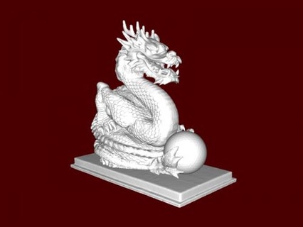 wooden dragon Toys Cartoons 3d print model - Mito3D