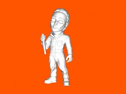Michael Myers brinquedos Filmes 3d print model - Mito3D