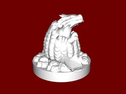 birth dragon Toys Animals 3d print model - Mito3D