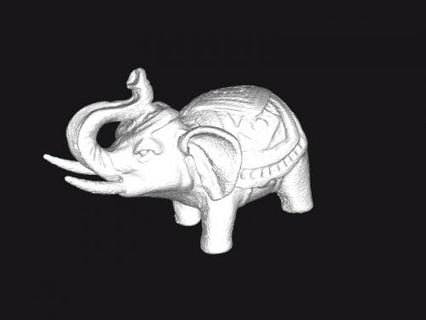 thaïlandais l'éléphant art sculpture 3d print model - Mito3D