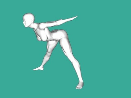 back stretching  Toys People  3d print model - Mito3D