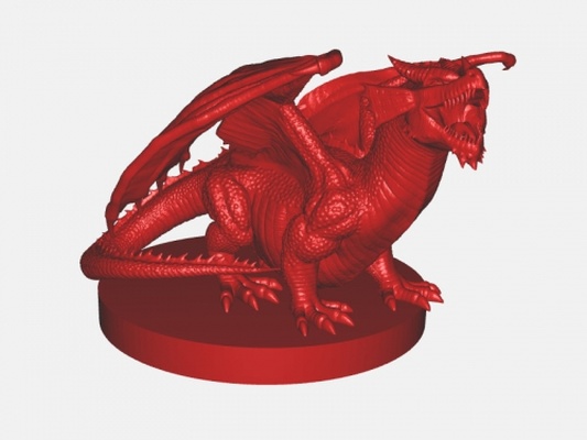 grande rojo continuar juguetes caricaturas 3d print model - Mito3D