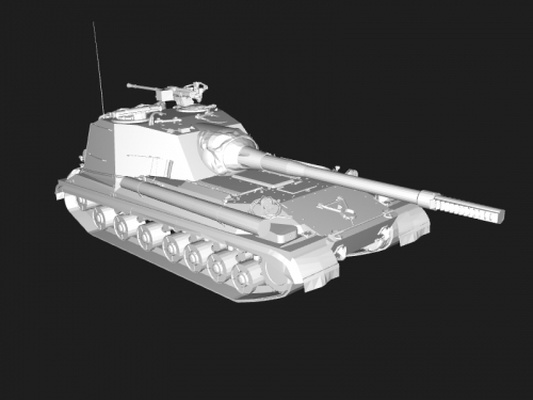 object 268 version 4 toys games 3d print model - Mito3D