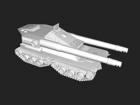 overlord tank toys games 3d print model - Mito3D