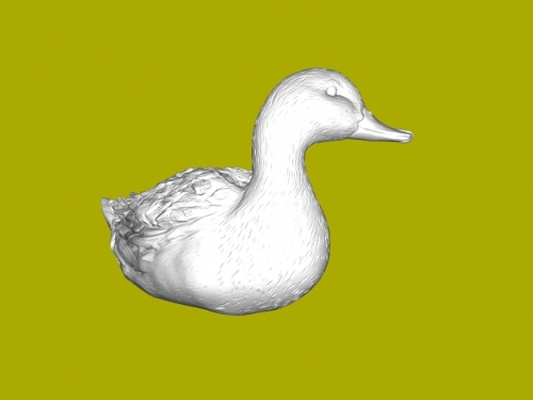 realistic duck toys animals 3d print model - Mito3D