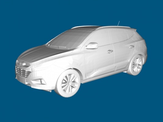 hyundai ix35 spielzeuge maschinen 3d print model - Mito3D