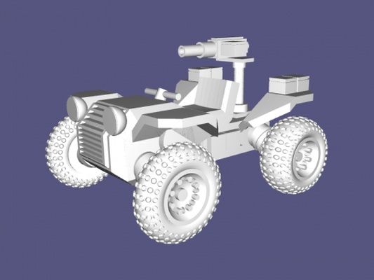 atv a gun toys machinery 3d print model - Mito3D