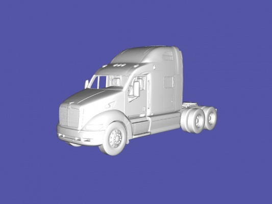 peterbilt 387 spielzeuge maschinen 3d print model - Mito3D