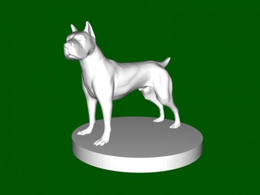 pitbull terrier giocattoli animali 3d print model - Mito3D