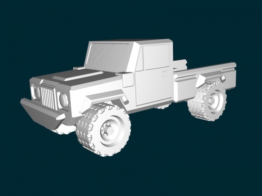 offroad abholen spielzeuge maschinen 3d print model - Mito3D