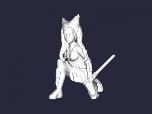 ahsoka oyuncaklar filmler 3d print model - Mito3D