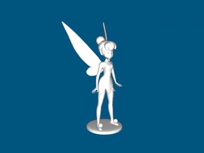 fairy tinker bell toys cartoons 3d print model - Mito3D
