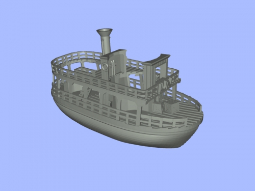 klein schiff spielzeuge maschinen 3D print model - Mito3D