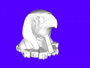 horus head free 3d model - download stl file Art Sculpture 3d print model - Mito3D