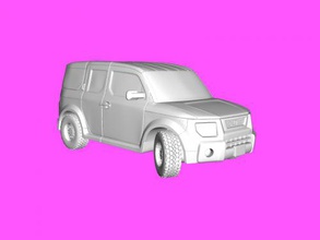 honda element free 3d model - download stl file Toys Machinery 3d print model - Mito3D