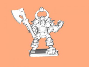 warrior undead free 3d model - download stl file Toys Games 3d print model - Mito3D