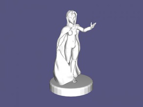 sorceress figurine toys cartoons 3d print model - Mito3D
