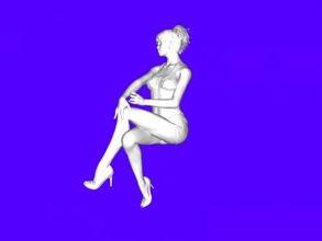 girl mini shorts free 3d model - download stl file Toys People 3d print model - Mito3D