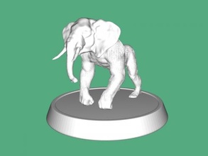 goriphant oyuncaklar çizgi filmler 3d print model - Mito3D