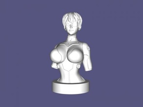 Asuka Langley Sohryu livre 3d modelo baixar stl Arquivo brinquedos desenhos animados 3d print model - Mito3D