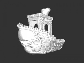 fantasma navio brinquedos maquinaria 3d print model - Mito3D